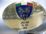 JAGUAR XK 120 SE OTS Roadster 182cv TARGA ORO ASI+FIVA