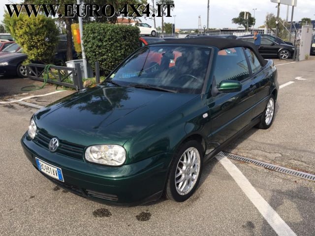 VOLKSWAGEN Golf Cabriolet GOLF4 CABRIO AUTOMATICA 1.6BENZ. 102cv PERFETTA Immagine 2