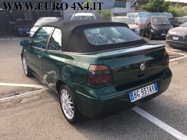 VOLKSWAGEN Golf Cabriolet GOLF4 CABRIO AUTOMATICA 1.6BENZ. 102cv PERFETTA Immagine 3