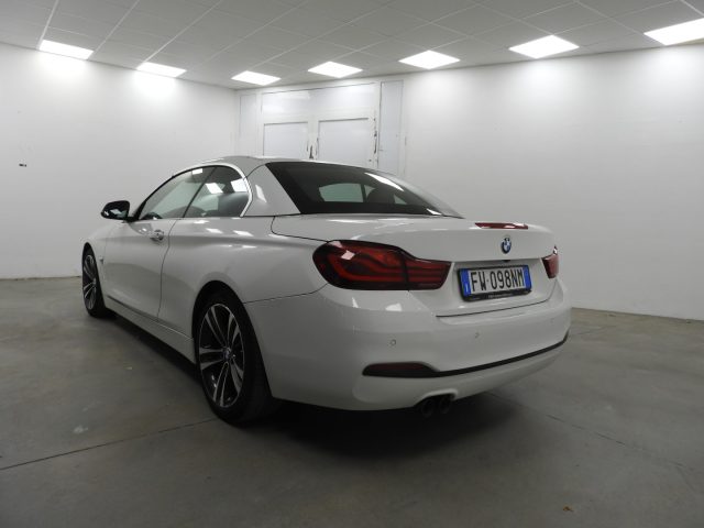 BMW 420 d Cabrio Sport Auto EURO 6 Immagine 3