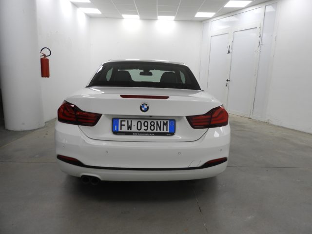 BMW 420 d Cabrio Sport Auto EURO 6 Immagine 4