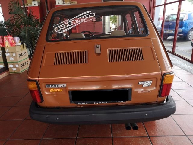 FIAT 126 PERSONAL 4 TARGHE E LIBRETTO ORIGINALE Immagine 4