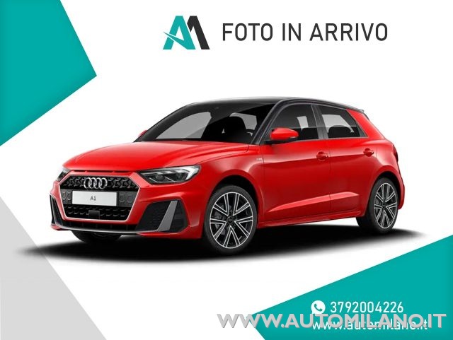 AUDI A1 Rosso metallizzato