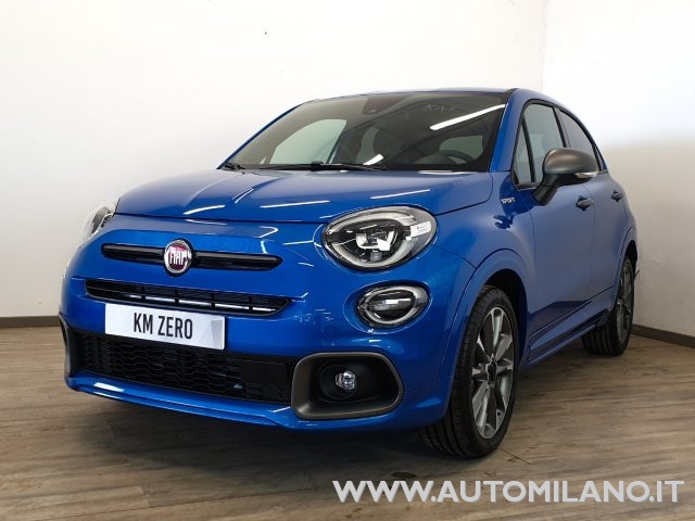 FIAT 500X Azzurro Italia metallizzato