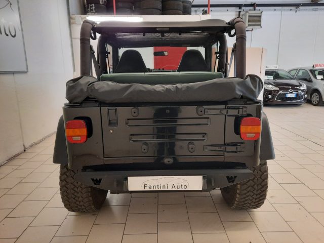 JEEP Wrangler 4.0 ASI PEDANE CLIMA PELLE CAPOTE GARANZIA.12 MESI Immagine 4