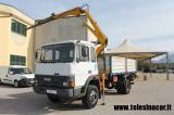 IVECO DAILY 145-17  GRU e ribaltabile