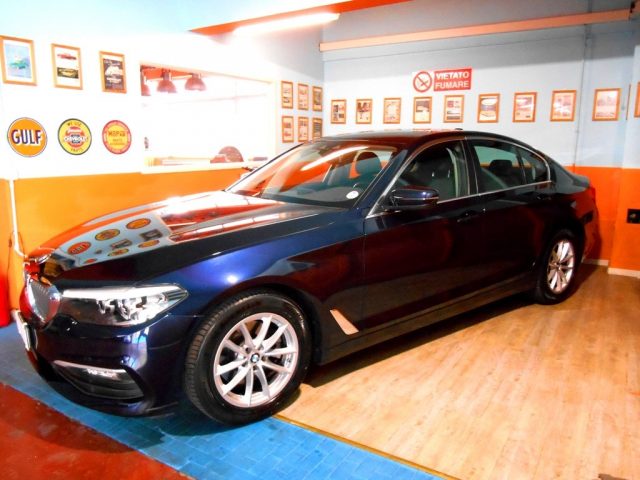 BMW 520 Blu metallizzato