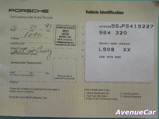 PORSCHE 964 RS AMERICA SOLO 701 ESEMPLARI AL - foto 33