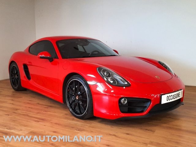 PORSCHE Cayman Rosso pastello