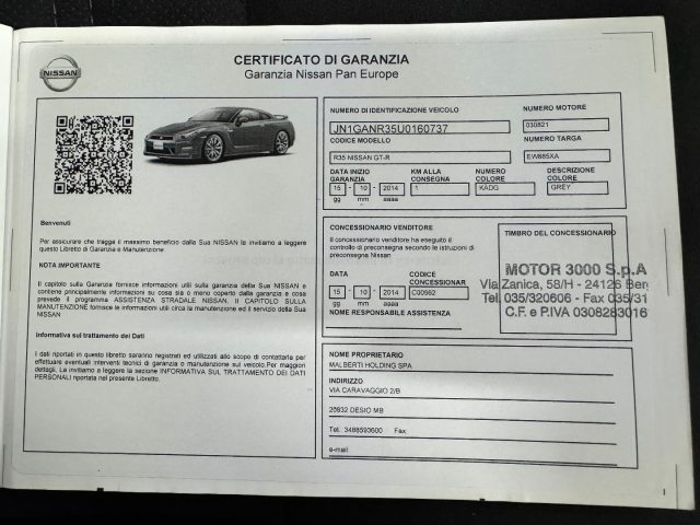 NISSAN GT-R PREMIUM KM 56000/FIRSTPAINT/ITAL - foto 28