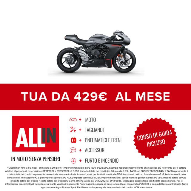 MV AGUSTA Superveloce 800 2023 Immagine 1