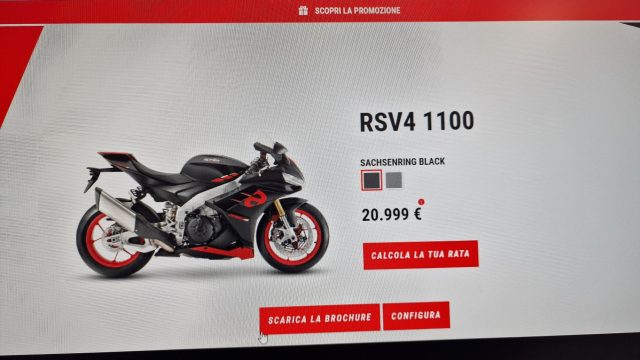 APRILIA RSV4 BASE Immagine 1