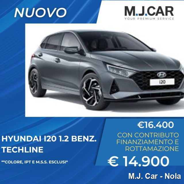 HYUNDAI i20 1.2 MPI MT TECHLINE Immagine 0