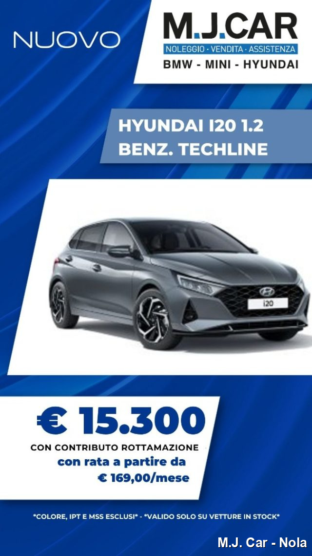 hyundai i20 1.2 mpi mt techline