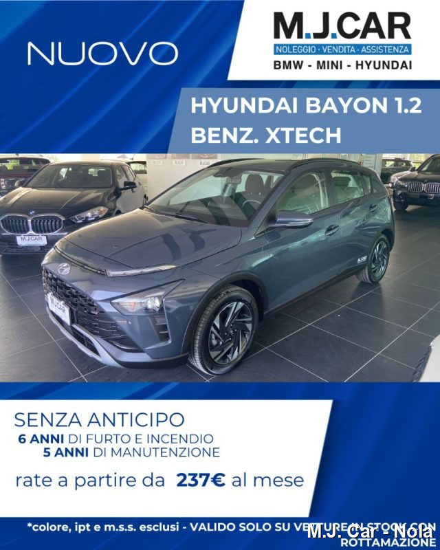 hyundai bayon 1.2 mpi mt xtech usata