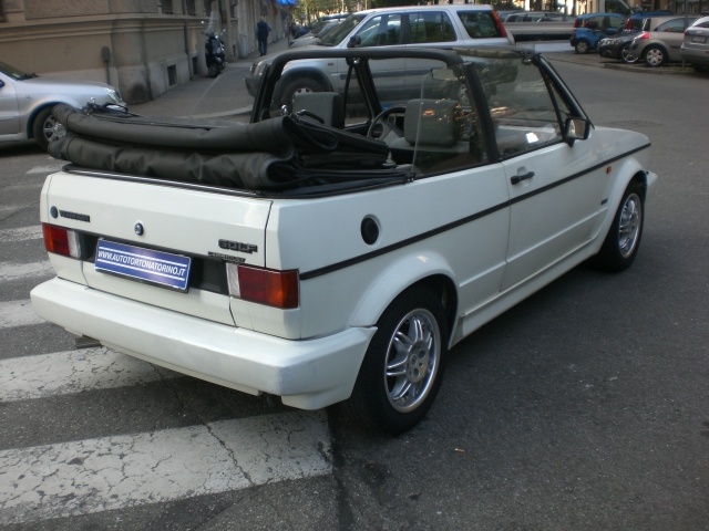 VOLKSWAGEN Golf Cabriolet 1600 GL ISCRITTA ASI-IMP.GPL!! Immagine 4