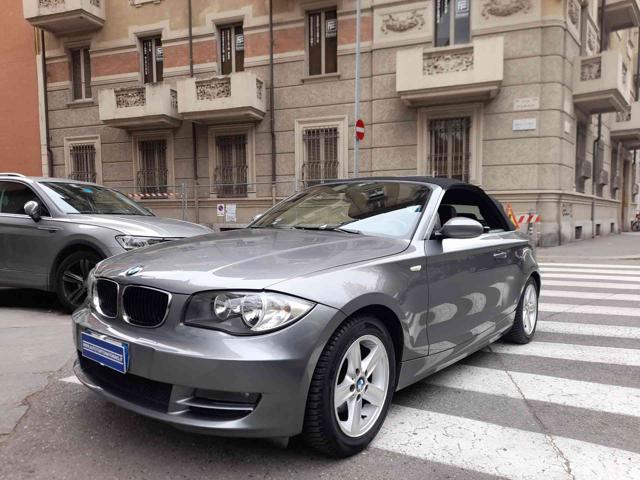 BMW 120 d Cabrio Attiva PELLE-AUTOMATICA-NAVI!!! Immagine 0