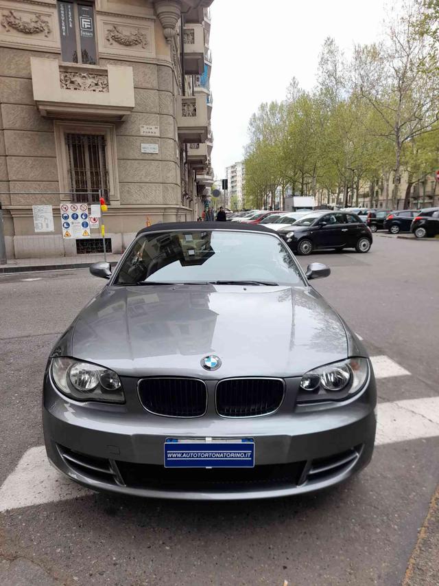 BMW 120 d Cabrio Attiva PELLE-AUTOMATICA-NAVI!!! Immagine 1