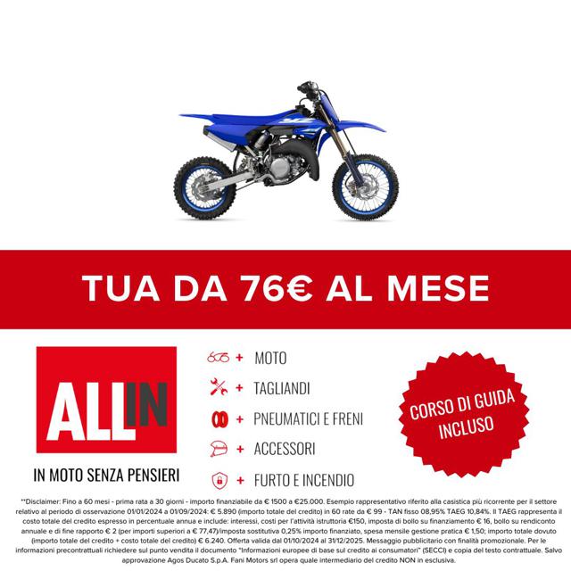 YAMAHA YZ 85 YZ65 Immagine 1