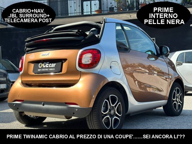 SMART ForTwo 70 CABRIO PRIME+PELLE+NAV.+TELECAMERA+JBL Immagine 1