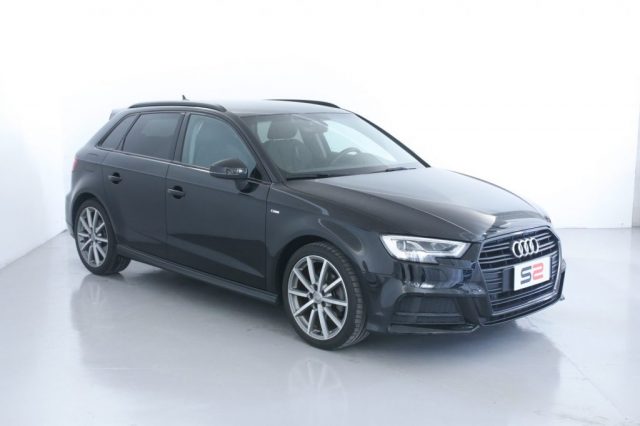 AUDI A3 SPB 30 TFSI S-Line/BLACK PACK/CERCHI 18/SENS PARCH Immagine 3