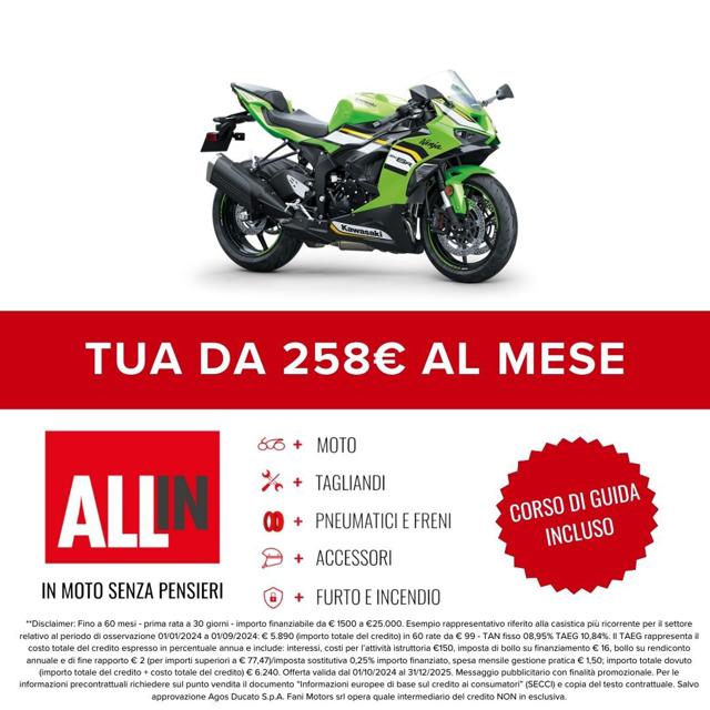 KAWASAKI Ninja 636 ZX-6R 2025 Immagine 1