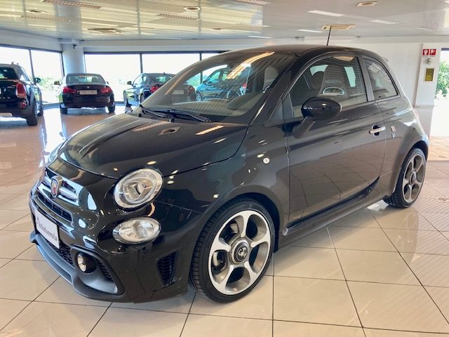 ABARTH 595 1.4 Turbo T-Jet 145 CV interni PELLE Doppio treno Immagine 2