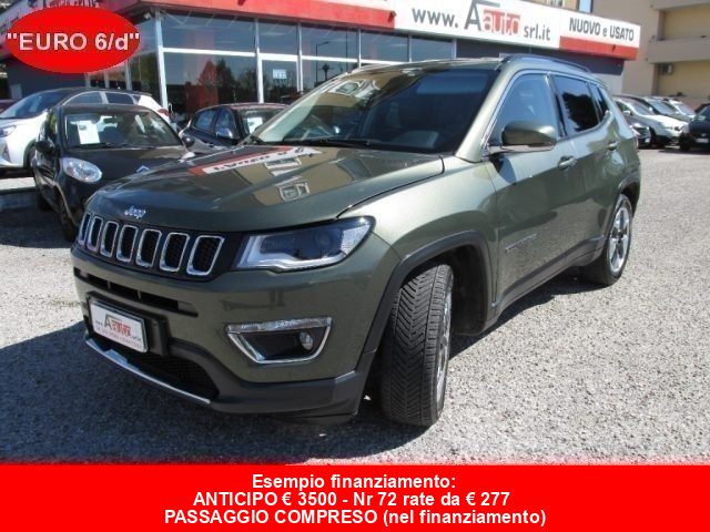 JEEP Compass 1.6 MJT II 2WD Limited -EURO 6/d-UnicoProprietario Immagine 0