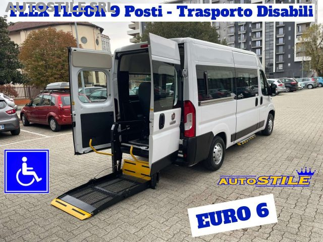 FIAT Ducato 150CV *FLEX FLOOR  9 POSTI **TRASPORTO DISABILI Immagine 0