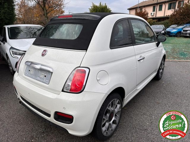 FIAT 500C C 1.2 Lounge Cabrio Ok Neo Patentati Immagine 3