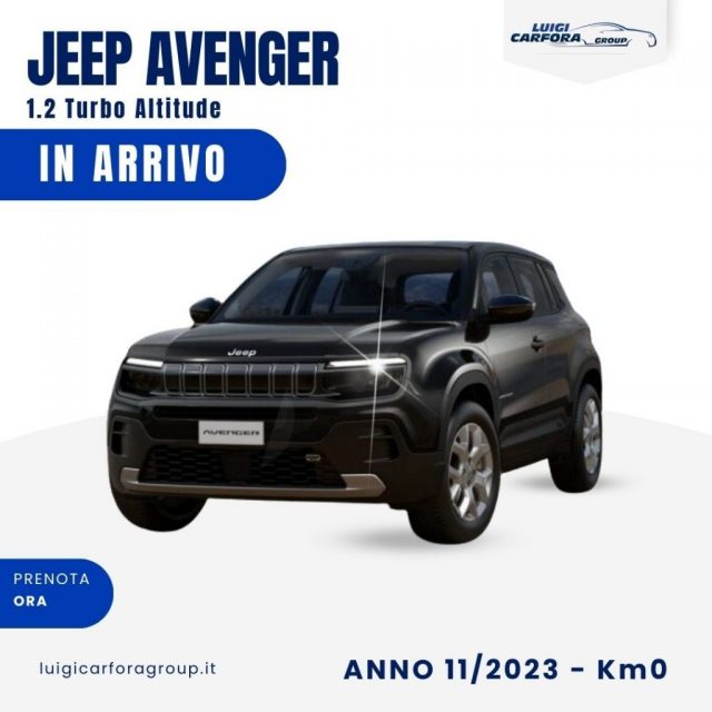 JEEP Avenger 1.2 Turbo Altitude Immagine 0