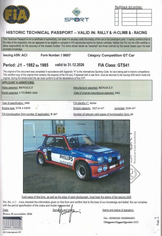 OLDTIMER RENAULT RENAULT 5 MAXI TURBO GRUPPO B - foto 6