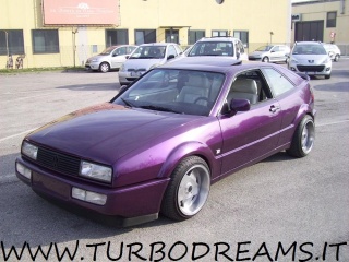 VOLKSWAGEN Corrado 1800i G60 - VIOLA - PELLE BEIGE - TETTO - AUDIO Usata