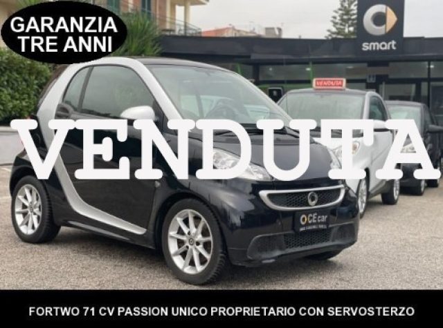 SMART ForTwo 1000 52 kW passion SERVOSTERZO+UNICO PROPRIETARIO Immagine 0