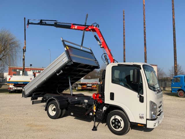 ISUZU M 27  CABINATO+ GRU E RIBALTABILE Immagine 2