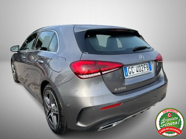 MERCEDES-BENZ A 200 Automatic Sport Navi Led Uniproprietario Immagine 2