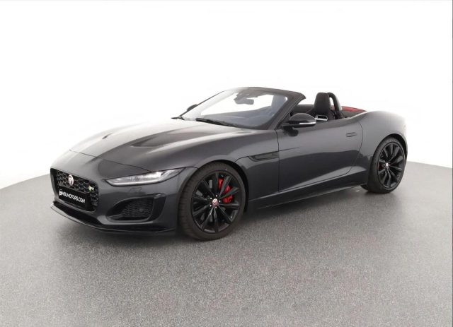 JAGUAR F-Type R CABRIO P575 V8 AWD NERO PIXEL NAV CAM 20&quot; Immagine 0