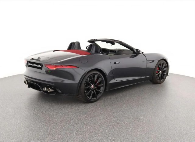 JAGUAR F-Type R CABRIO P575 V8 AWD NERO PIXEL NAV CAM 20&quot; Immagine 1