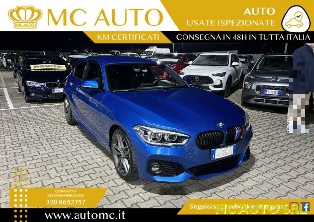 BMW 114 Blu metallizzato