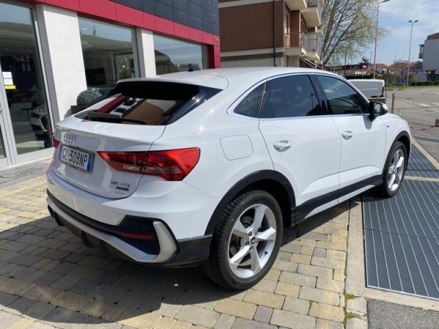 AUDI Q3 SPORTBACK 35 TDI Quattro S tronic S line -PELLE Immagine 4