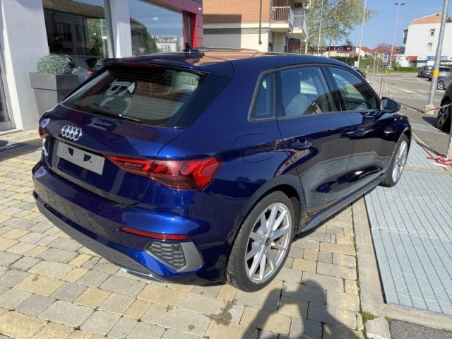 AUDI A3 SPB SPORTBACK 35 TDI S tronic S line NAVI-FULL LED Immagine 4