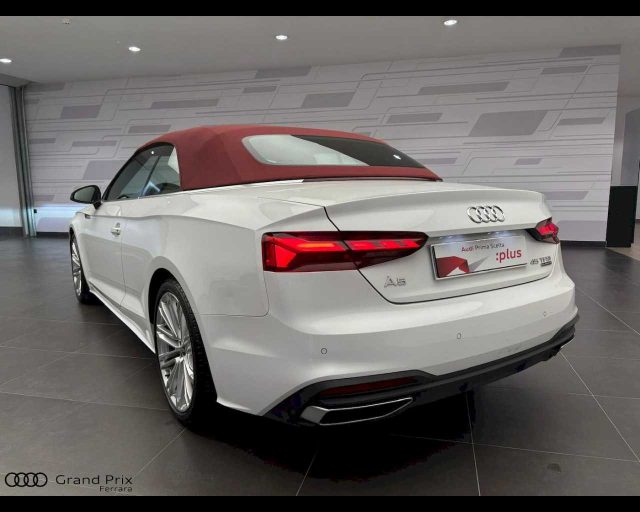 AUDI A5 Cabrio 45 TFSI quattro S tronic Business Immagine 3