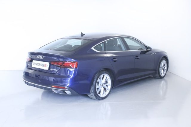 AUDI A5 SPB 40 TFSI S tronic Advanced MHEV/PELLE/MATRIX Immagine 4