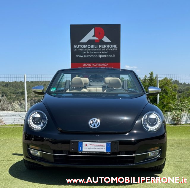 VOLKSWAGEN Maggiolino Cabrio 1.2 TSI 50's Design (Pelle/LED/Navi/Retro) Immagine 1