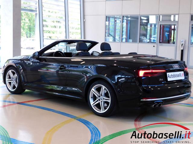 AUDI A5 Cabrio 40TDI 2.0D 190CV S-TRONIC S-LINE AUTOMATICA Immagine 3