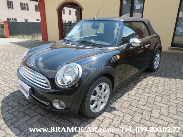 MINI Cabrio 1.6 120cv 16v COOPER CABRIO - NERA - C.LEGA 16'' Immagine 1