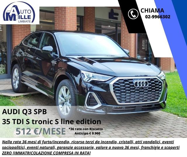 AUDI Q3 SPB 35 TDI S tronic S line edition Immagine 0