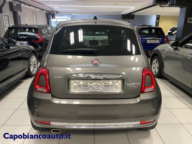 FIAT 500 1.0 Hybrid Dolcevita GRIGIO POMPEI 22.500KM Immagine 4