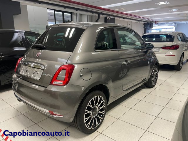 FIAT 500 1.0 Hybrid Dolcevita GRIGIO POMPEI 22.500KM Immagine 3