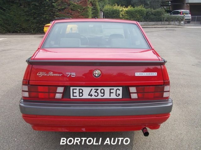 ALFA ROMEO 75 1.8i TURBO AMERICA KM MOTORE REVISIONATO TARGA ORO Immagine 3